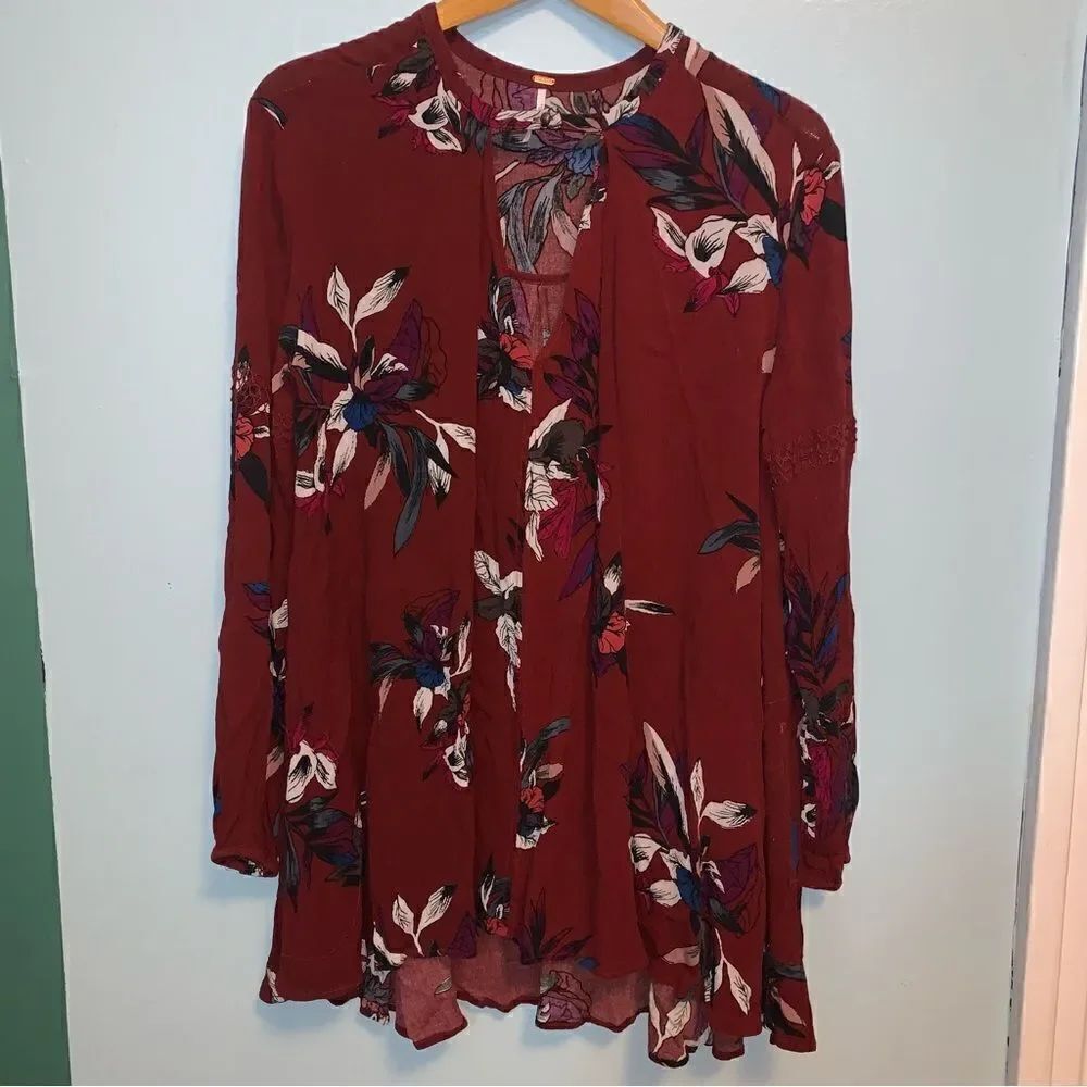 Free People Floral Dress Small